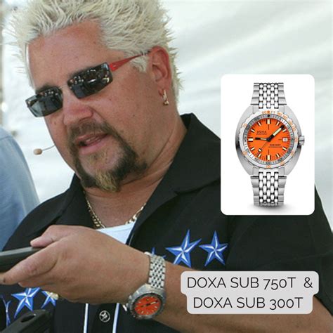 Guy Fieri's watch collection ( Food Network )